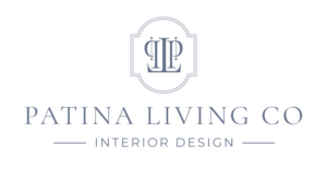 Logo for Great Falls Interior Design Firm Patina Living Co.