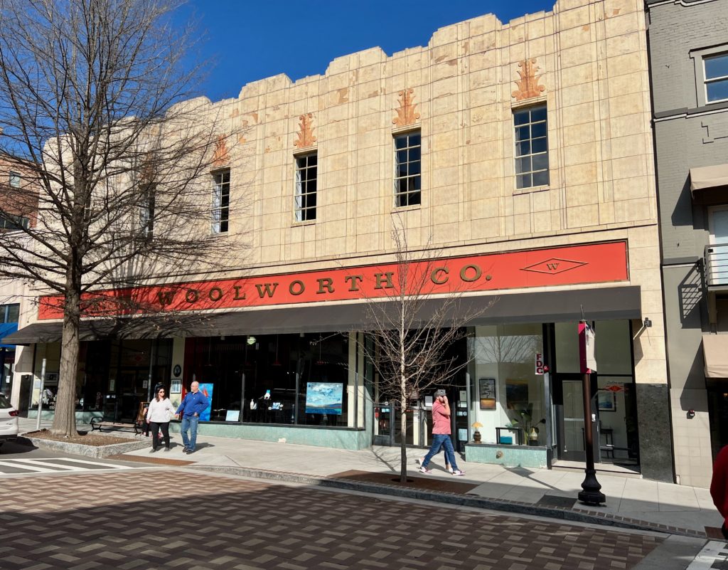 Asheville Travel Guide - Woolworths Walk 